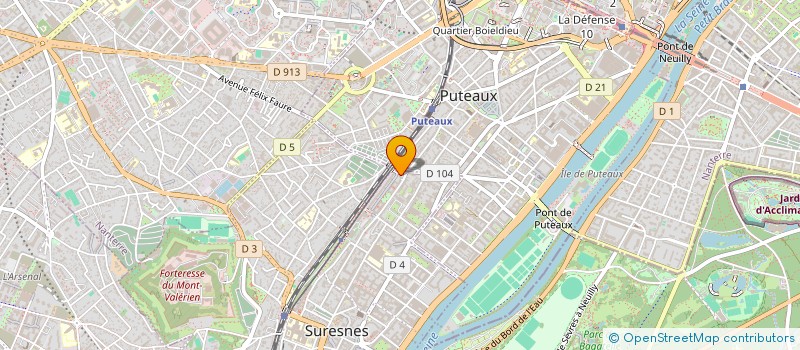 localisation de l'entreprise SCCV CHARTRES FOCH à SURESNES