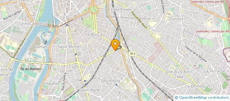 localisation de l'entreprise SCCV CHATEAU MADRON à TOULOUSE