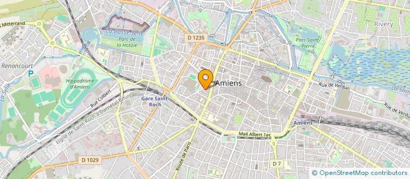 localisation de l'entreprise SCCV CHLOE à AMIENS