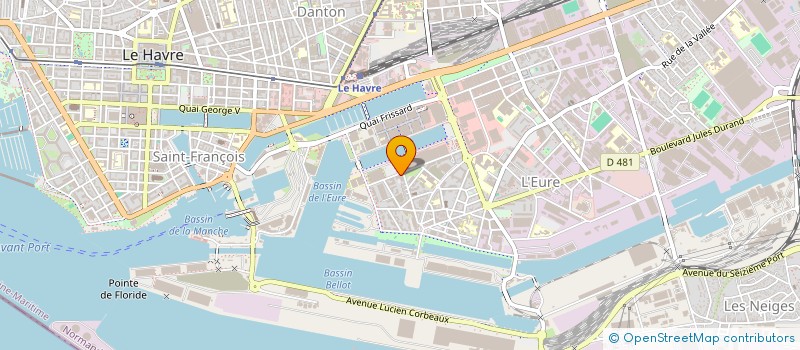 localisation de l'entreprise SCCV CITYSEINE à LE HAVRE