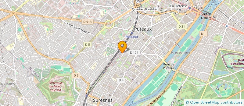 localisation de l'entreprise SCCV CLAYE SOUILLY VICTOR HUGO à SURESNES