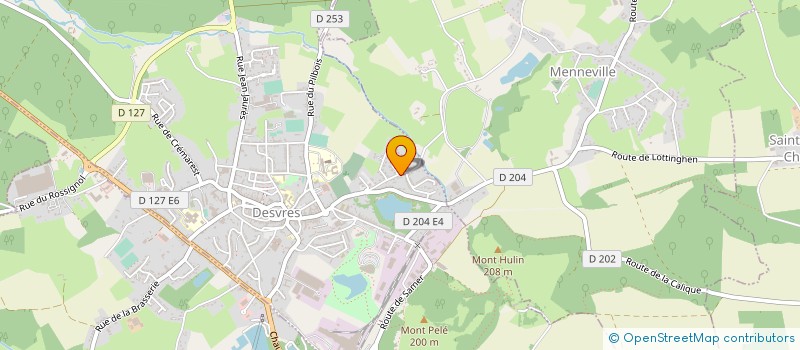 localisation de l'entreprise SCCV CLEFLOVIC  DESVRES