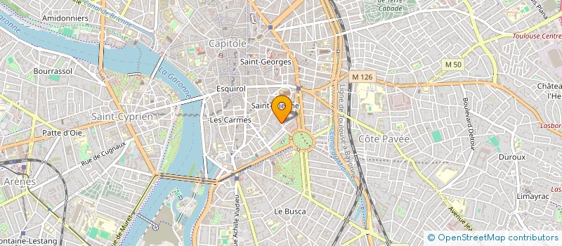 localisation de l'entreprise SCCV CLETA à TOULOUSE