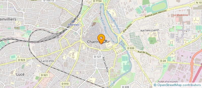 localisation de l'entreprise SCCV CLOS COURTILLE à CHARTRES
