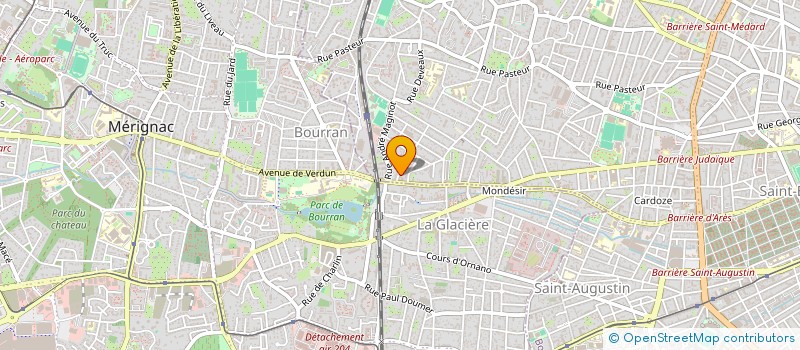 localisation de l'entreprise SCCV CLOS DE PINSOLES à BORDEAUX