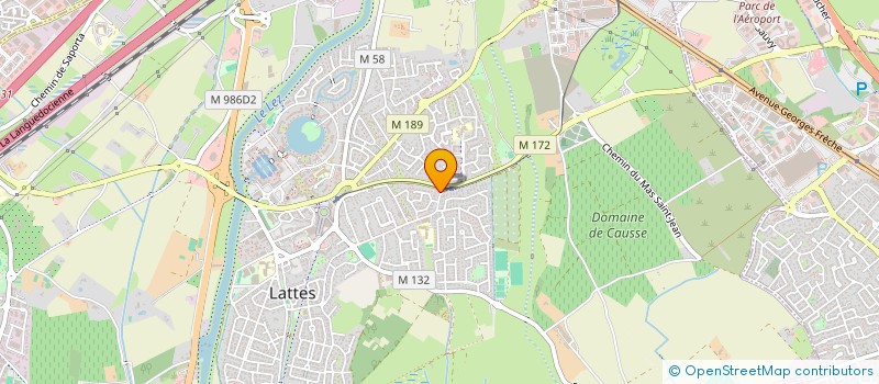 localisation de l'entreprise SCCV CLOS DES ALOES à LATTES