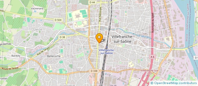 localisation de l'entreprise SCCV CLOS DU STADE  LYON