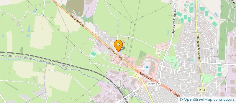 localisation de l'entreprise SCCV COBRA  MABLY