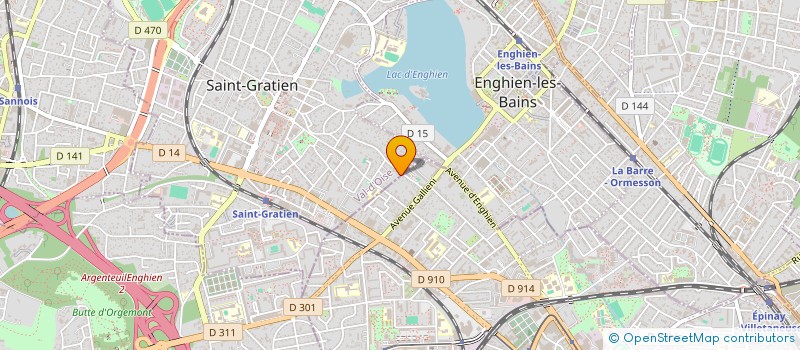 localisation de l'entreprise SCCV COEUR DE VILLE  SAINT-GRATIEN