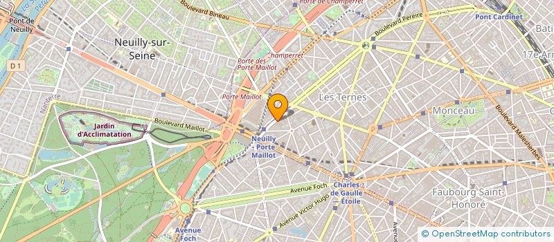localisation de l'entreprise SCCV CONSTANCE à PARIS