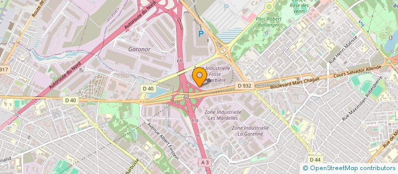 localisation de l'entreprise SCCV CONSTANT BERTHAUT à AULNAY-SOUS-BOIS