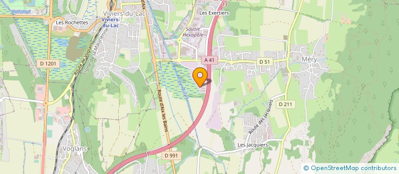 localisation de l'entreprise SCCV CONVERGENCE  MERY