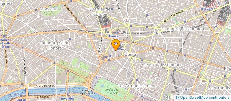localisation de l'entreprise SCCV COPPELIA à PARIS