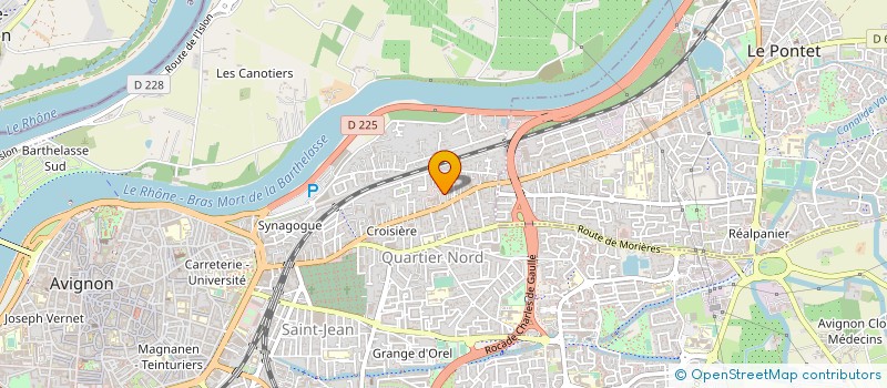 localisation de l'entreprise SCCV COTE SUD à AVIGNON