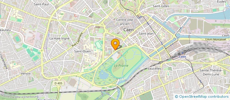 localisation de l'entreprise SCCV COURSEULLES - ILOTS 6 & 7 à CAEN