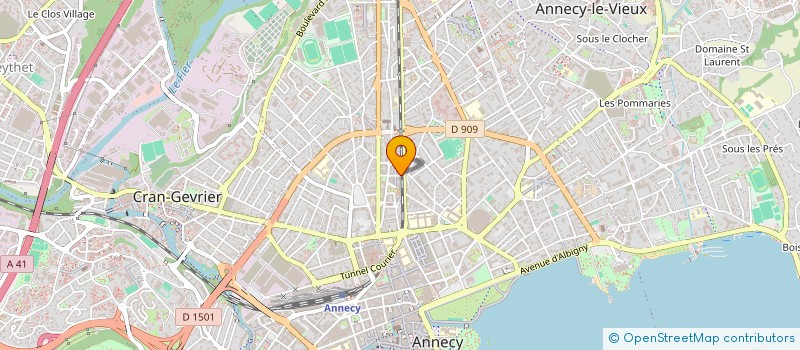 localisation de l'entreprise SCCV CPAA ANNECY EMOGNES  ANNECY