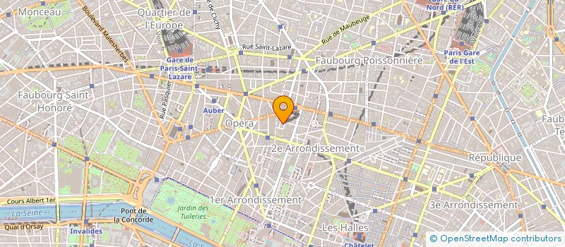 localisation de l'entreprise SCCV CRISTAL SERRIS à PARIS