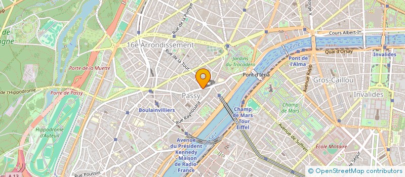 localisation de l'entreprise SCCV CROSNE BOILEAU SAINT LOUIS à PARIS