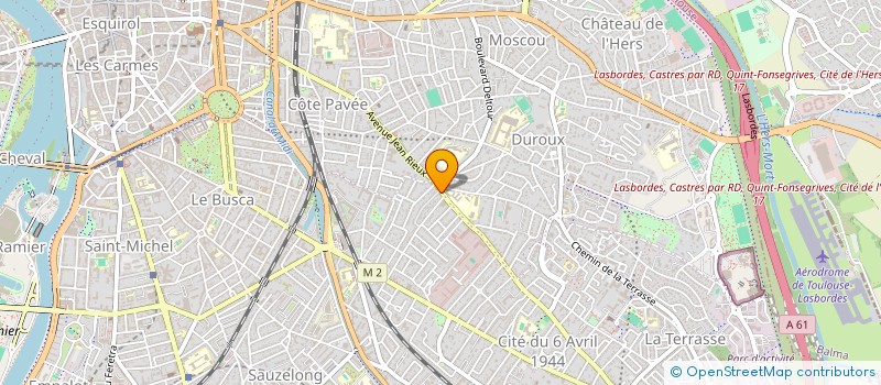 localisation de l'entreprise SCCV D ENTOULOUSE à TOULOUSE