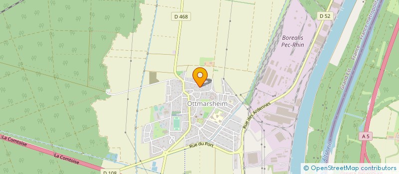 localisation de l'entreprise SCCV DC IMMO  OTTMARSHEIM