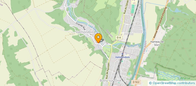 localisation de l'entreprise SCCV DE L'AVENIR à VALMONDOIS