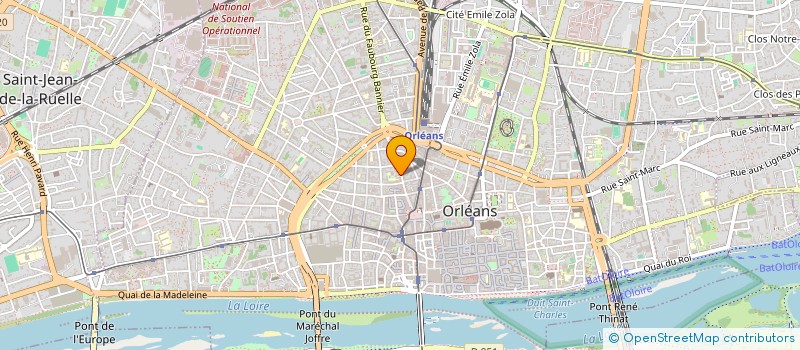 localisation de l'entreprise SCCV DE L'EPEE  ORLEANS