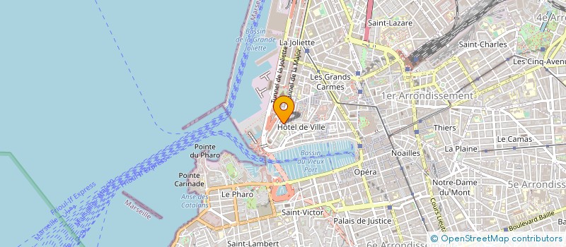 localisation de l'entreprise SCCV DE L'IMPRIMERIE à MARSEILLE