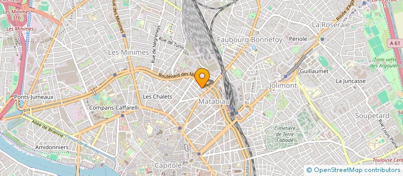 localisation de l'entreprise SCCV DE L ORION à TOULOUSE