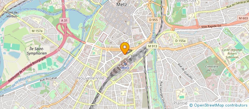 localisation de l'entreprise SCCV DE LA FONTAINE à METZ