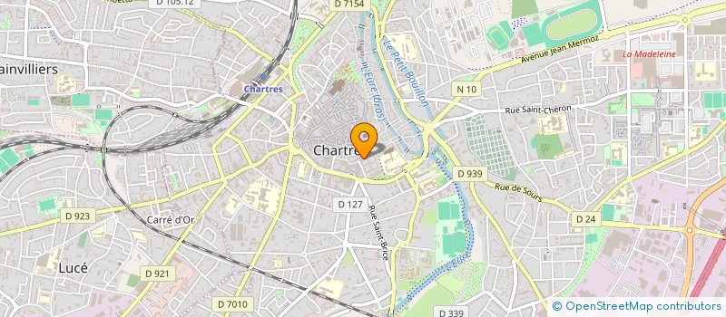 localisation de l'entreprise SCCV DE LA RESIDENCE COURTILLE à CHARTRES