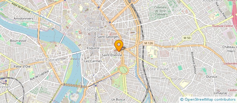 localisation de l'entreprise SCCV DE LA RESIDENCE PRIVEE à TOULOUSE