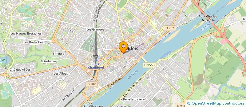 localisation de l'entreprise SCCV DE LA ROUTE DE LA CAZELLERIE à VINEUIL