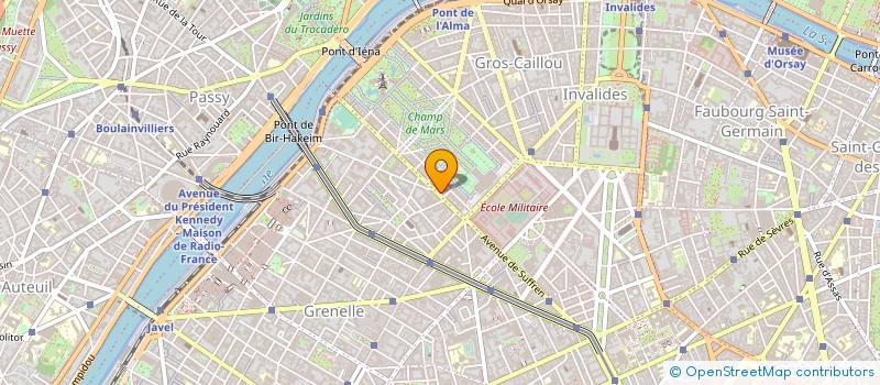 localisation de l'entreprise SCCV DE LA RUE ROQUE DE FILLOL à PARIS