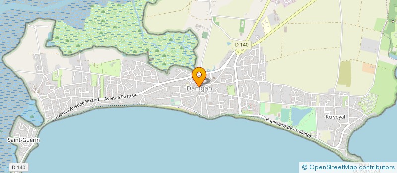 localisation de l'entreprise SCCV DE TILLEULS  DAMGAN