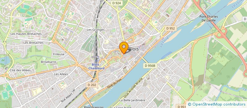 localisation de l'entreprise SCCV DE VALLIERES à VINEUIL