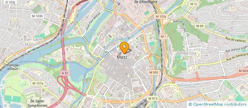 localisation de l'entreprise SCCV DE VEROCE  METZ