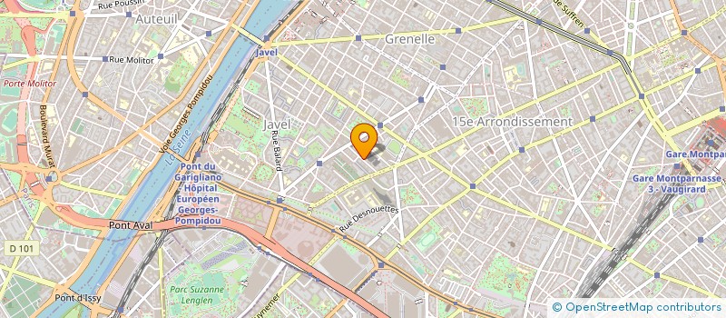 localisation de l'entreprise SCCV DES 7 VIGNES à PARIS