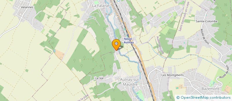 localisation de l'entreprise SCCV DES BRISSETTES  AULNAY-SUR-MAULDRE