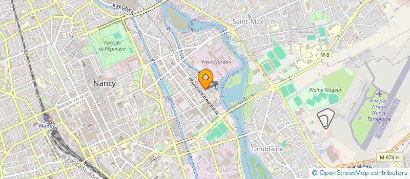 localisation de l'entreprise SCCV DES CARRIERES à NANCY