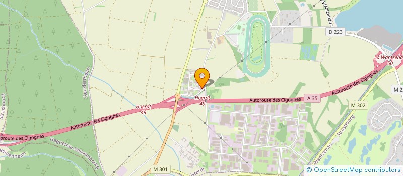 localisation de l'entreprise SCCV DES RIVES  HRDT