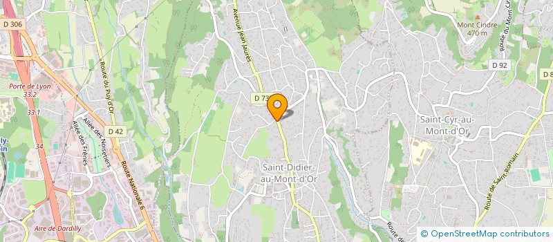 localisation de l'entreprise SCCV DES SAVOIE  SAINT-DIDIER-AU-MONT-D'OR