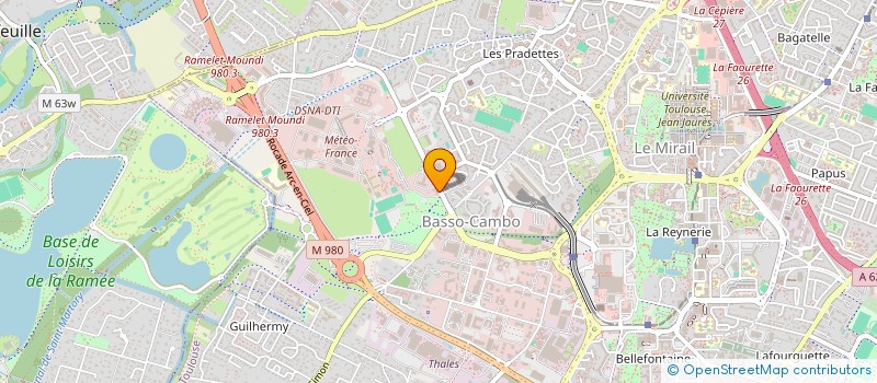 localisation de l'entreprise SCCV DES SOEURS à TOULOUSE