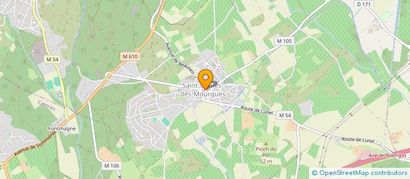 localisation de l'entreprise SCCV DGS à SAINT-GENIES-DES-MOURGUES