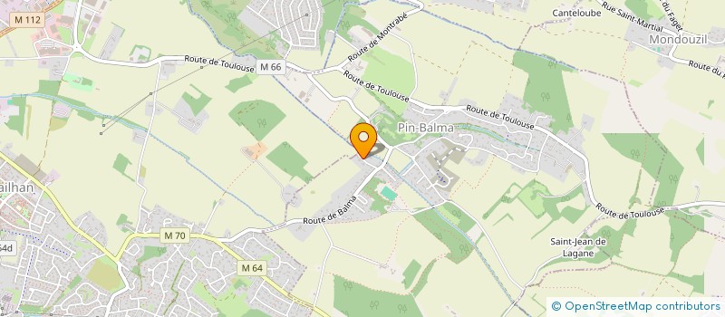 localisation de l'entreprise SCCV DJ à PIN-BALMA