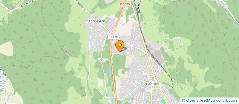 localisation de l'entreprise SCCV DOMAINE DE LA PIERRE BLANCHE à LAGNIEU