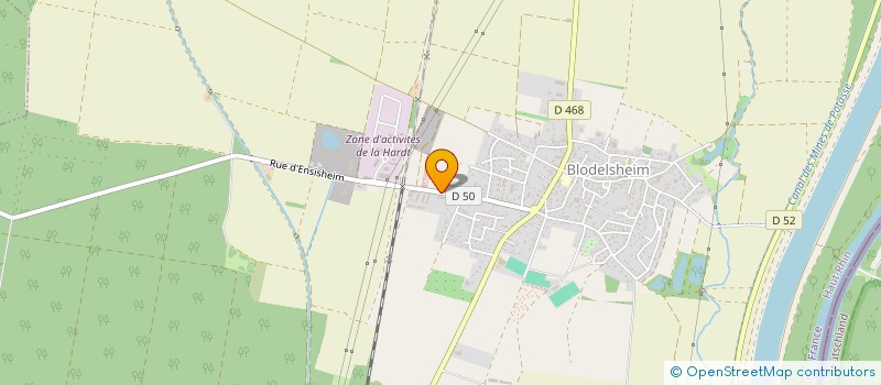 localisation de l'entreprise SCCV DOMAINE DES ECLUSIERS  HIRTZFELDEN