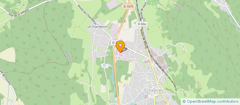 localisation de l'entreprise SCCV DOMAINE DU BOIS BLANC à LAGNIEU