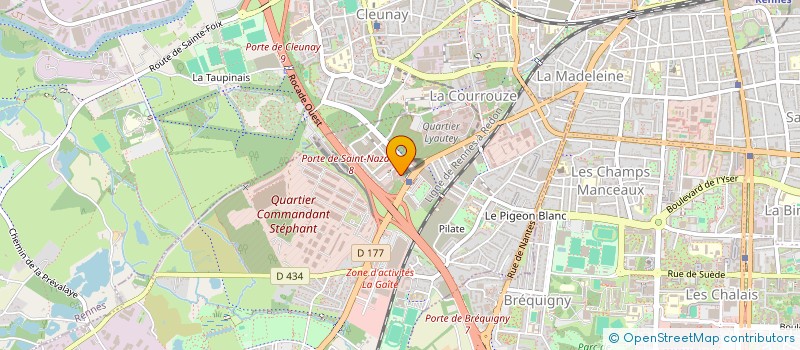 localisation de l'entreprise SCCV DOUTRELEAU  SAINT-JACQUES-DE-LA-LANDE