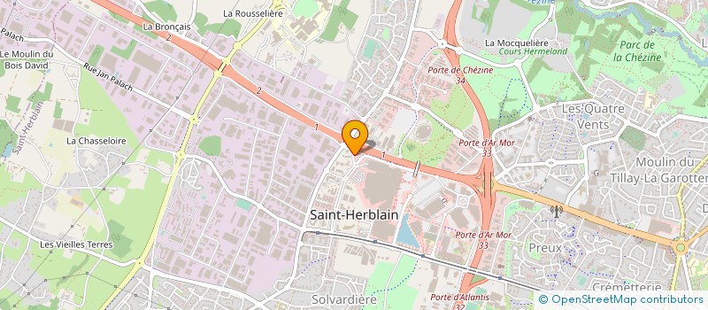localisation de l'entreprise SCCV DPO à SAINT-HERBLAIN