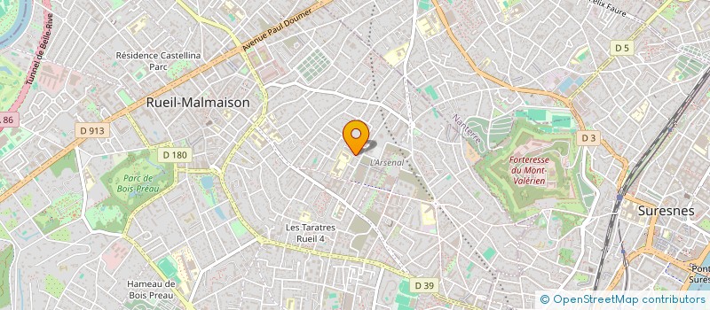 localisation de l'entreprise SCCV DU 26 RUE DES CHENES à RUEIL-MALMAISON